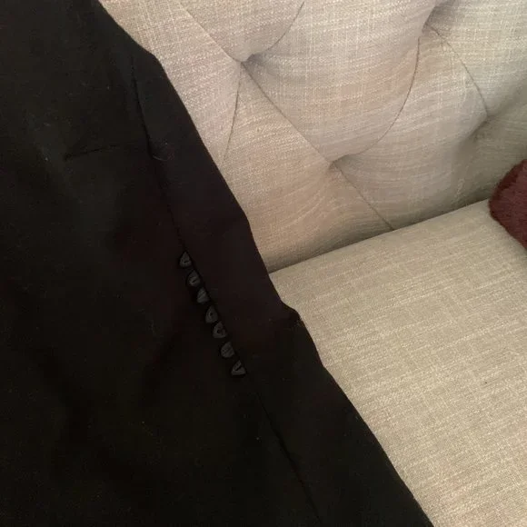 The row black wool dress top US 4 - Picture 6 of 6